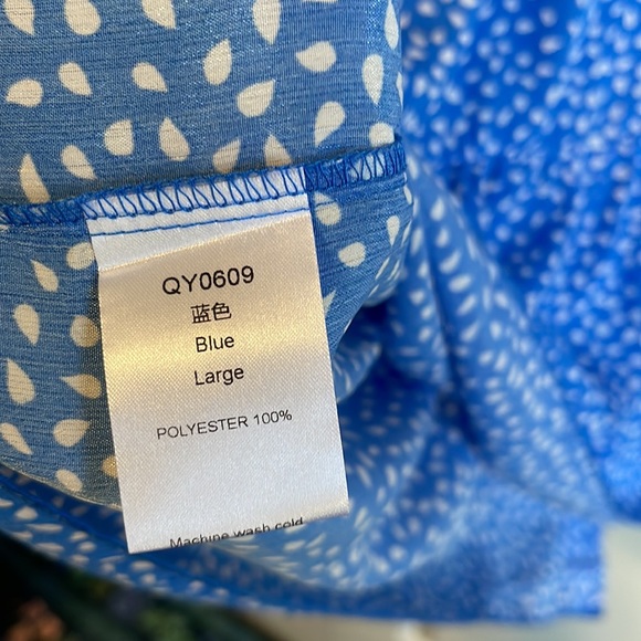 Blue dress, size large! Open to all offers! 🌟 - Picture 7 of 7